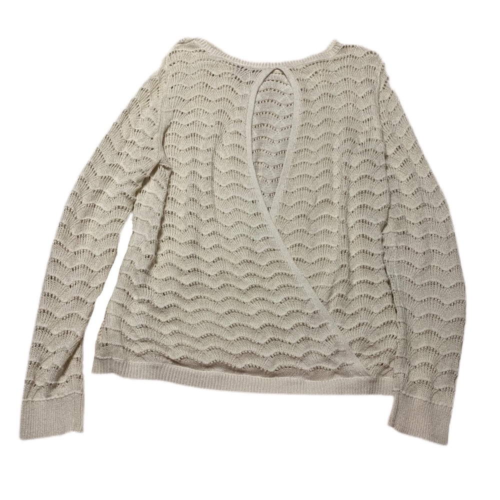 Loft Open Back Sweater XL